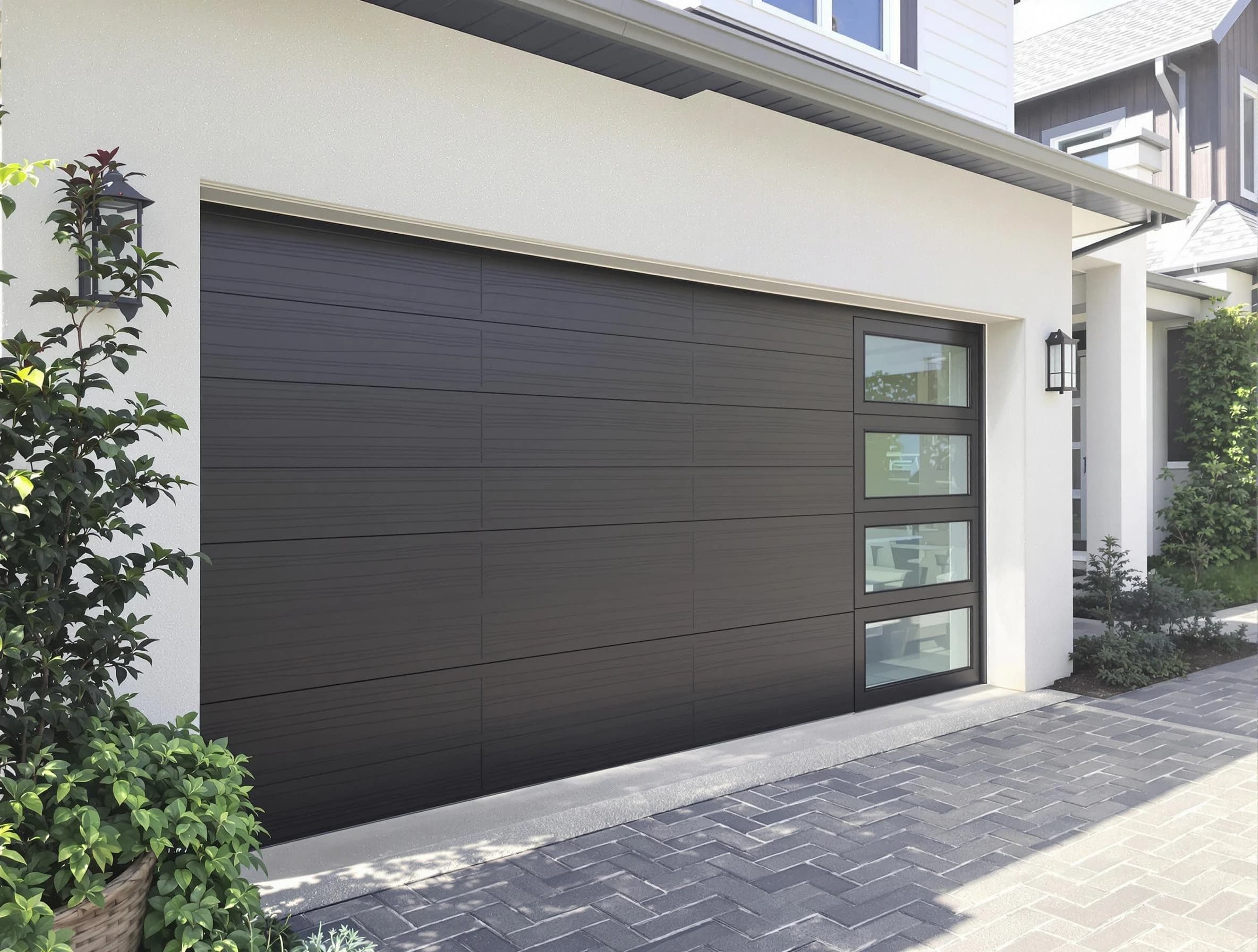 Custom garage door installation by Mount Pleasant Garage Door Repair in Mount Pleasant