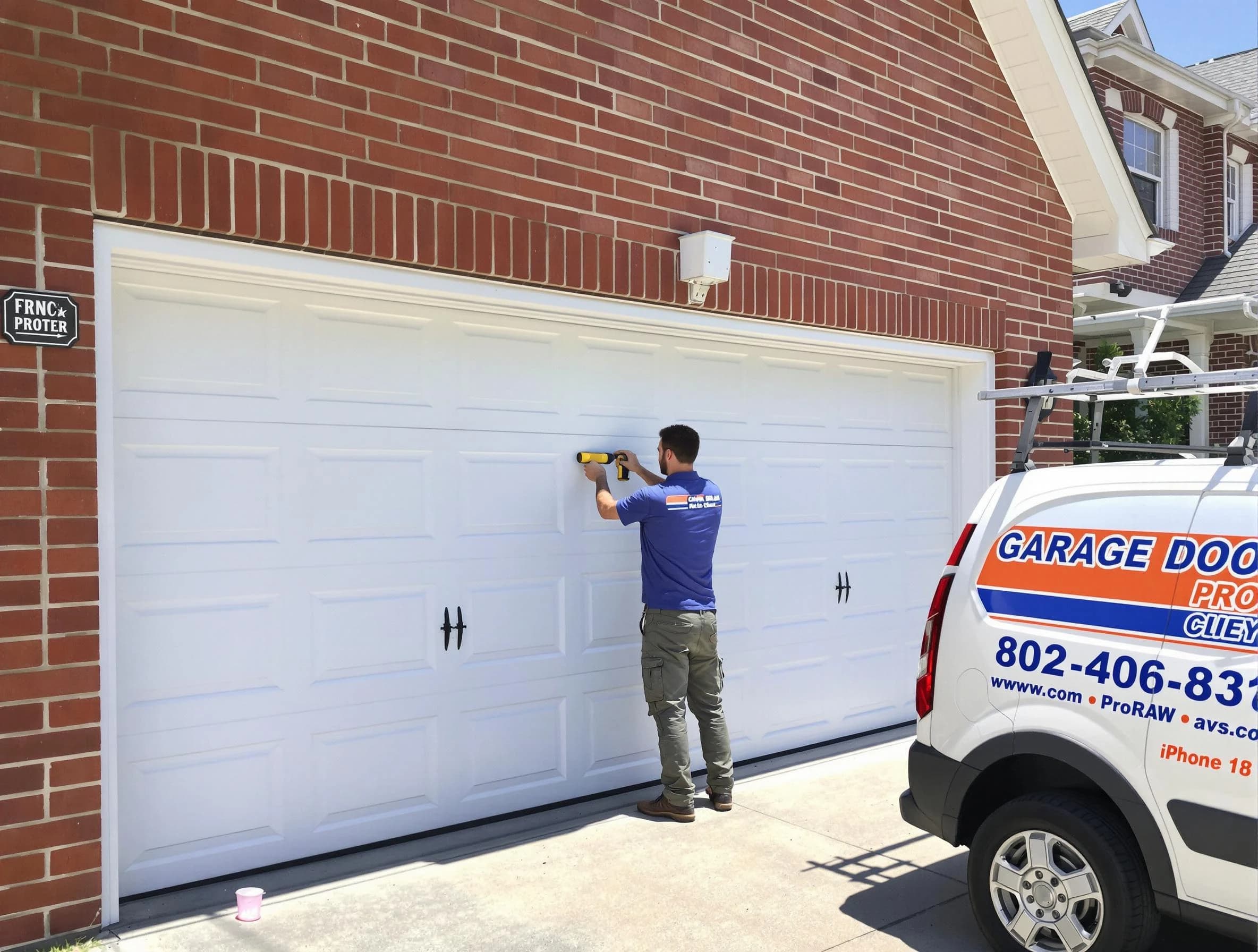 Local garage door repair service by Mount Pleasant Garage Door Repair in Mount Pleasant