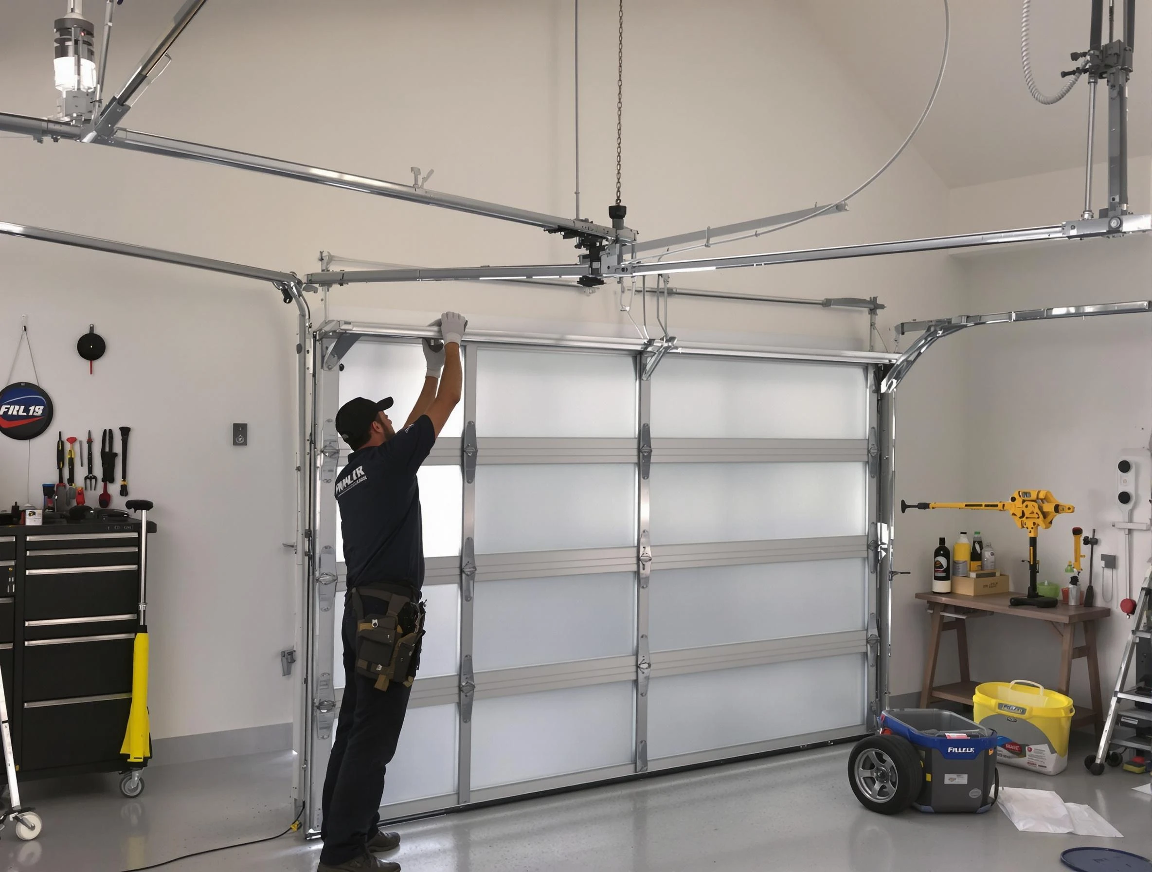 Mount Pleasant Garage Door Repair certified team performing precision garage door installation in Mount Pleasant