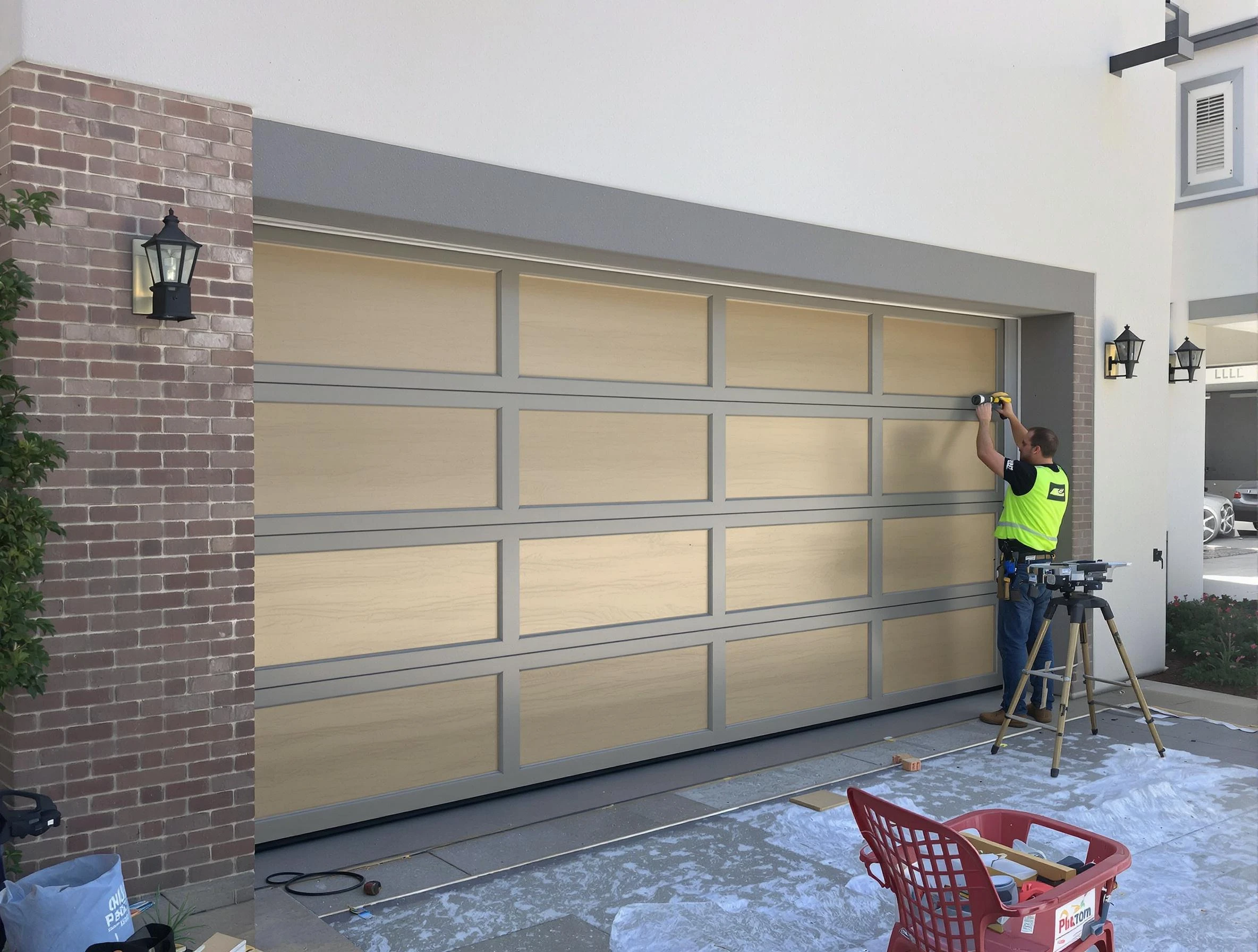 Garage door replacement service by Mount Pleasant Garage Door Repair in Mount Pleasant