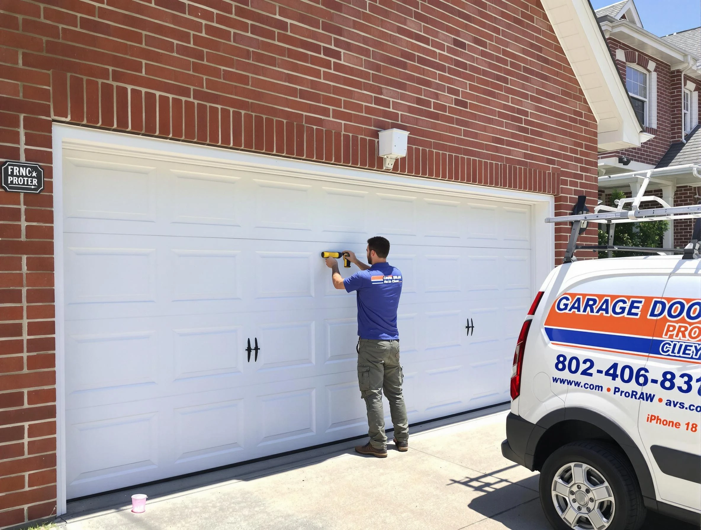Local garage door repair service by Mount Pleasant Garage Door Repair in Mount Pleasant